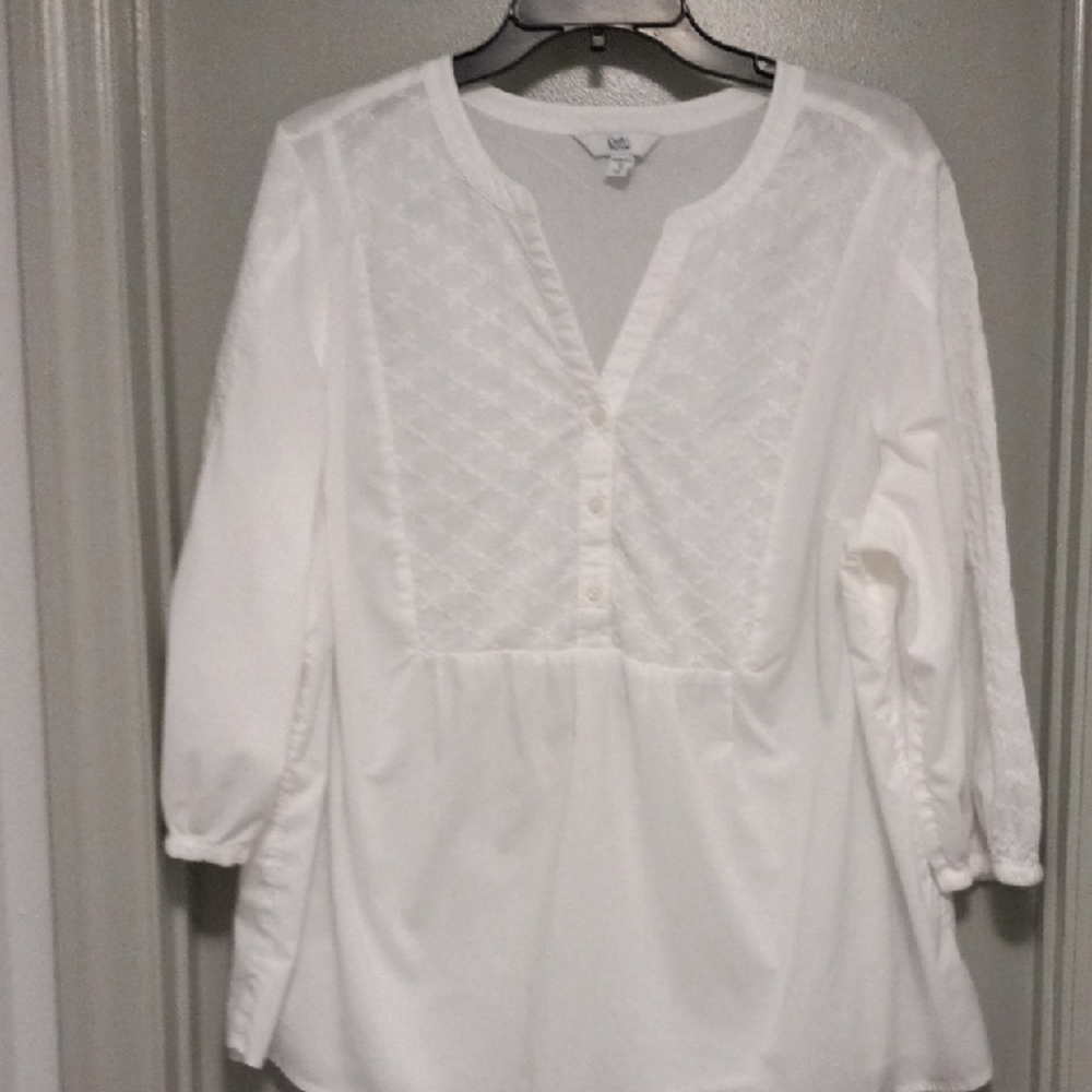 Women's White Blouse